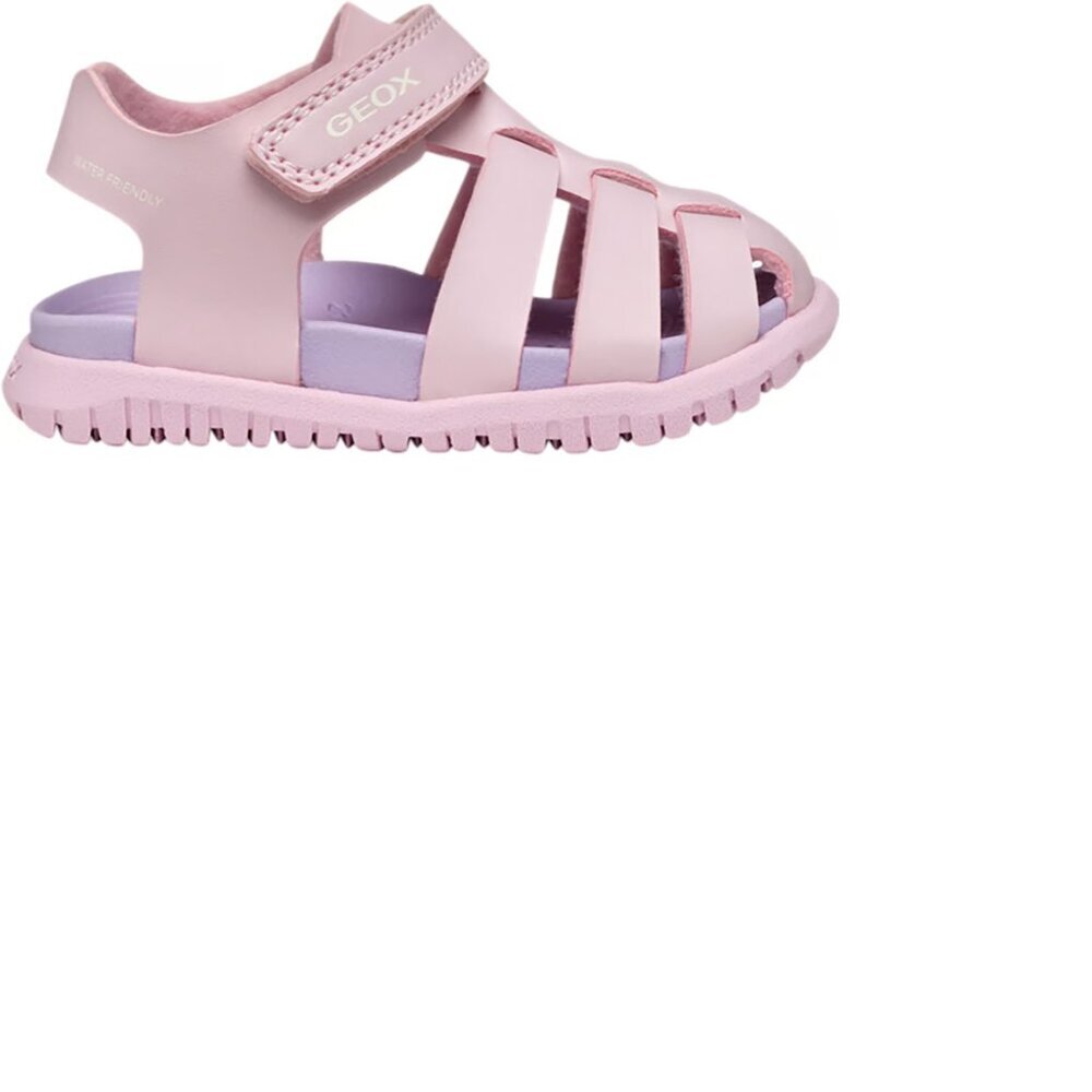 Geox Baby Toddler Girl Fusbetto Closed Toe Sandals US 6.5, EU 22 Pink